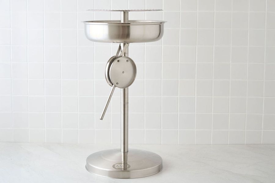 The AMC Braai, a portable stainless steel braai